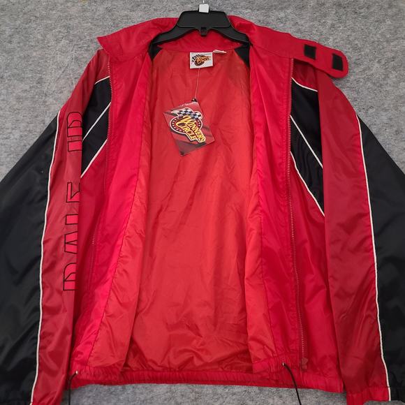 Nascar Dale Earnhardt Jr Jacket Mens Medium Oversized Winners Circle Vintage - Picture 6 of 15
